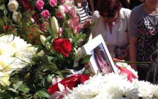 С Жанной Фриске простились семья и звезды шоу-бизнеса